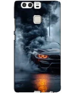 Чехол для Huawei P9 с картинкой «BMW M-Power — абстракция»