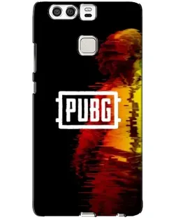 Чохол для Huawei P9 з картинкою «Яскравий логотип PUBG»