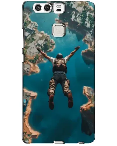 Чохол для Huawei P9 з картинкою «PUBG — вільне падіння»