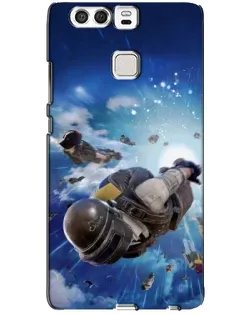 Чохол для Huawei P9 з картинкою «Десант PUBG — стрибок»