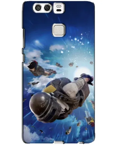 Чохол для Huawei P9 з картинкою «Десант PUBG — стрибок»