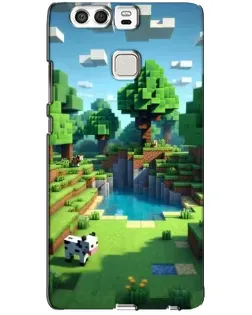 Чохол для Huawei P9 з картинкою «Minecraft літній день»