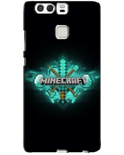 Чохол для Huawei P9 з картинкою «Minecraft Diamond лого»