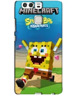 Чохол для Huawei P9 з картинкою «Губка Боб Minecraft» Чохол для Huawei P9 з картинкою «Губка Боб Minecraft»