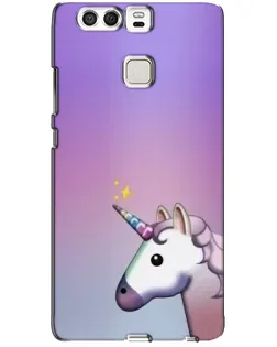 Чехол для Huawei P9 с картинкой «Единорог градиент»