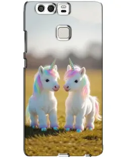 Чехол для Huawei P9 с картинкой «Пара единорогов»