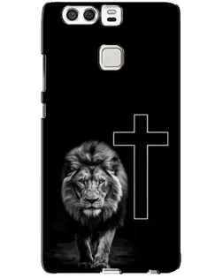 Чехол для Huawei P9 с картинкой «Лев и Крест»