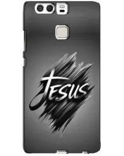 Чехол для Huawei P9 с картинкой «Надпись Jesus Graffiti»