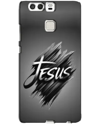 Чехол для Huawei P9 с картинкой «Надпись Jesus Graffiti»