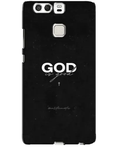 Чехол для Huawei P9 с картинкой «GOD — Бог над всем»