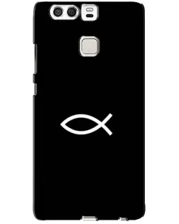Чехол для Huawei P9 с картинкой «Символ рыбы Jesus» Чехол для Huawei P9 с картинкой «Символ рыбы Jesus»