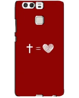 Чехол для Huawei P9 с картинкой «Уравнение любви» Чехол для Huawei P9 с картинкой «Уравнение любви»