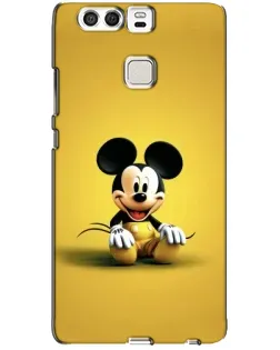 Чехол для Huawei P9 с картинкой «Микки на желтом»