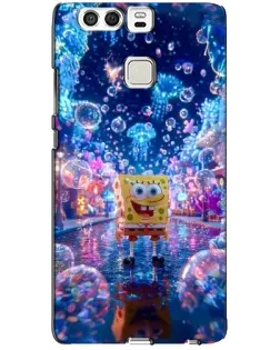 Чехол для Huawei P9 с картинкой «Неоновый океан»