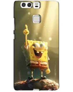 Чехол для Huawei P9 с картинкой «Сияющий Спанч Боб»