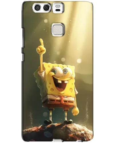 Чехол для Huawei P9 с картинкой «Сияющий Спанч Боб»