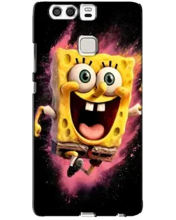 Чехол для Huawei P9 с картинкой «Взрывной Спанч Боб»
