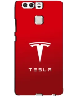 Чехол для Huawei P9 с картинкой «Tesla Red Classic»