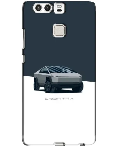 Чехол для Huawei P9 с картинкой «Серебристый Cybertruck Tesla» Чехол для Huawei P9 с картинкой «Серебристый Cybertruck Tesla»