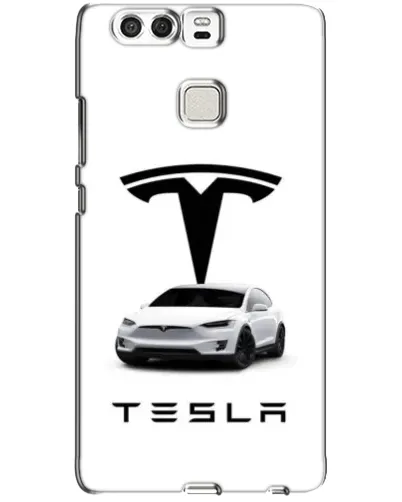 Чехол для Huawei P9 с картинкой «Tesla White Style» Чехол для Huawei P9 с картинкой «Tesla White Style»