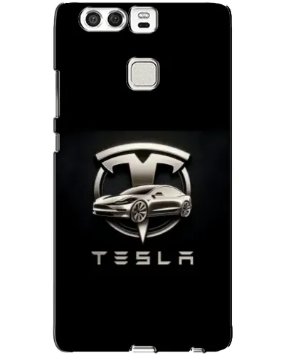 Чехол для Huawei P9 с картинкой «Tesla — серебристое авто» Чехол для Huawei P9 с картинкой «Tesla — серебристое авто»
