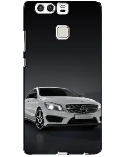 Чехол для Huawei P9 с картинкой «Mercedes AMG GT Silver»