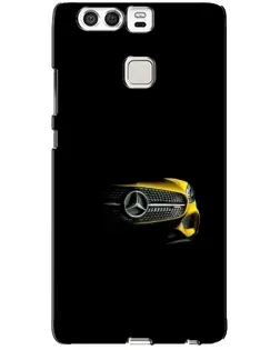 Чехол для Huawei P9 с картинкой «Mercedes — ретро стиль»