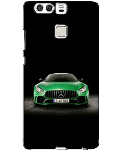 Чехол для Huawei P9 с картинкой «Mercedes — неоновый лого» Чехол для Huawei P9 с картинкой «Mercedes — неоновый лого»