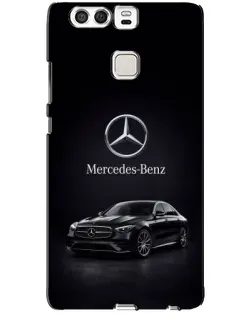 Чехол для Huawei P9 с картинкой «Mercedes — решетка радиатора»