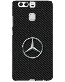 Чехол для Huawei P9 с картинкой «Карбоновый Mercedes стиль»