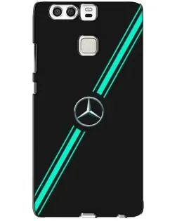 Чехол для Huawei P9 с картинкой «Спортивные линии Mercedes»