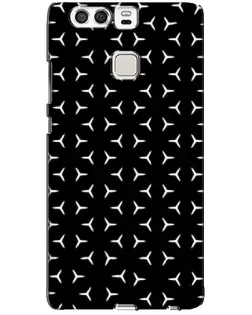 Чехол для Huawei P9 с картинкой «Mercedes паттерн звезд»
