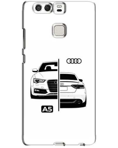 Чехол для Huawei P9 с картинкой «Audi — контрастный дизайн» Чехол для Huawei P9 с картинкой «Audi — контрастный дизайн»