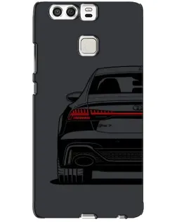 Чехол для Huawei P9 с картинкой «Задняя часть Audi — арт»