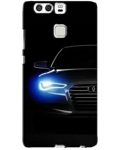 Чехол для Huawei P9 с картинкой «Неоновый взгляд Audi» Чехол для Huawei P9 с картинкой «Неоновый взгляд Audi»