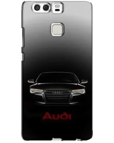 Чехол для Huawei P9 с картинкой «Audi — градиентный контур» Чехол для Huawei P9 с картинкой «Audi — градиентный контур»