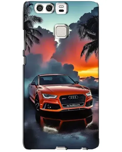 Чехол для Huawei P9 с картинкой «Audi — закат» Чехол для Huawei P9 с картинкой «Audi — закат»