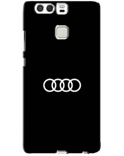 Чехол для Huawei P9 с картинкой «Audi White Logo»