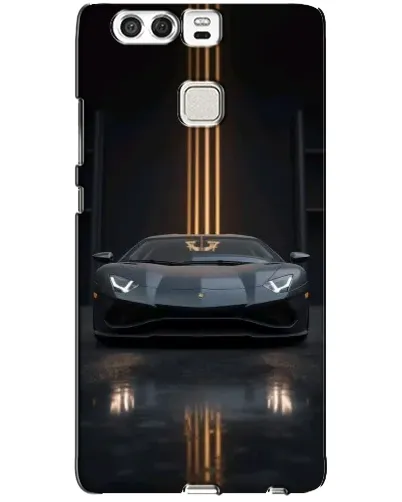 Чехол для Huawei P9 с картинкой «Lamborghini золотые линии» Чехол для Huawei P9 с картинкой «Lamborghini золотые линии»