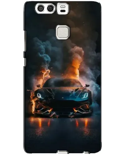Чехол для Huawei P9 с картинкой «Lamborghini дымная эстетика» Чехол для Huawei P9 с картинкой «Lamborghini дымная эстетика»