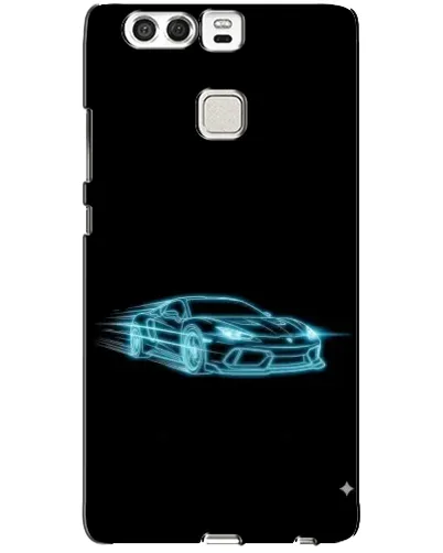 Чехол для Huawei P9 с картинкой «Неоновый контур Lamborghini» Чехол для Huawei P9 с картинкой «Неоновый контур Lamborghini»
