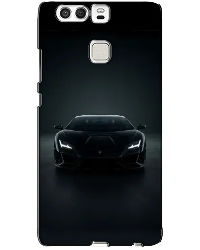 Чехол для Huawei P9 с картинкой «Черный Lamborghini Aventador» Чехол для Huawei P9 с картинкой «Черный Lamborghini Aventador»