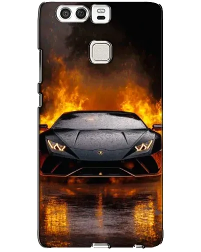 Чехол для Huawei P9 с картинкой «Lamborghini в огне» Чехол для Huawei P9 с картинкой «Lamborghini в огне»