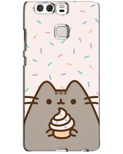 Чехол для Huawei P9 с картинкой «Пушин с кексом» Чехол для Huawei P9 с картинкой «Пушин с кексом»