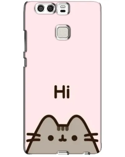 Чехол для Huawei P9 с картинкой «Пушин говорит Hi» Чехол для Huawei P9 с картинкой «Пушин говорит Hi»