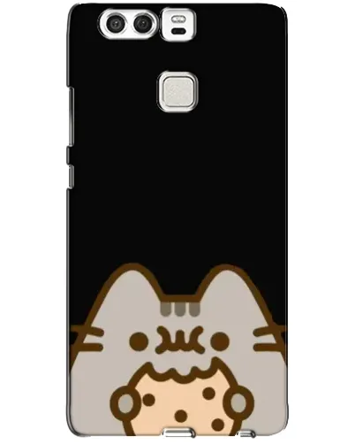 Чехол для Huawei P9 с картинкой «Пушин на черном» Чехол для Huawei P9 с картинкой «Пушин на черном»
