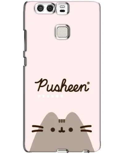 Чехол для Huawei P9 с картинкой «Pusheen логотип» Чехол для Huawei P9 с картинкой «Pusheen логотип»