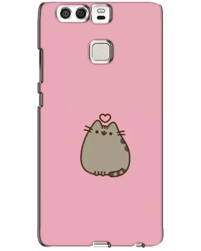 Чехол для Huawei P9 с картинкой «Pusheen сердце» Чехол для Huawei P9 с картинкой «Pusheen сердце»