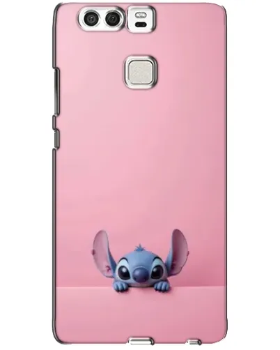 Чехол для Huawei P9 с картинкой «Stitch выглядывает»