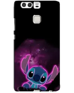Чехол для Huawei P9 с картинкой «Неоновый Stitch»